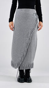 Gonna maglia frange Vic.