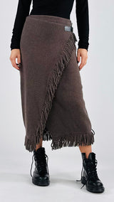 Gonna maglia frange Vic.