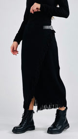 Gonna maglia frange Vic.