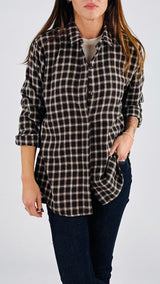 Camicia stondata flanella H.