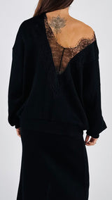 Maglia over jersey doppio filo H.