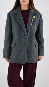 Cappotto corto panno Vic.