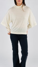 Maglia manicotti tulle H.