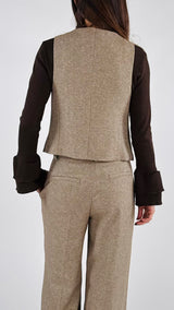 Gilet sale e pepe Kashà T.