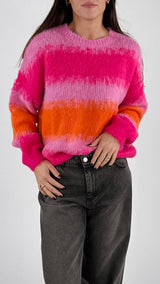 Pull intarsio riga H.