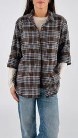 Camicia stondata flanella H.