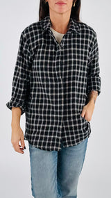 Camicia stondata flanella H.