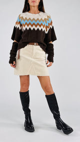 Pull zig zag manicotti H.