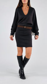 Abito kimono frange H.