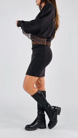 Abito kimono frange H.