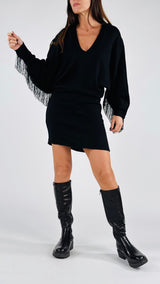 Abito kimono frange H.