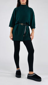 Abito dolcevita lana cachemire Vic.