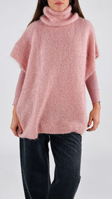 Maxi pull smanicato kidmohair H.