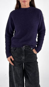 Pull integrale mohair T.