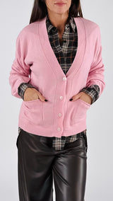 Cardigan viscosa taschine H.