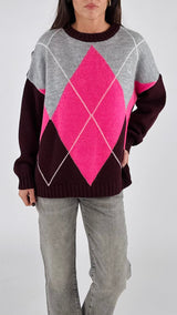 Pull losanghe color H.