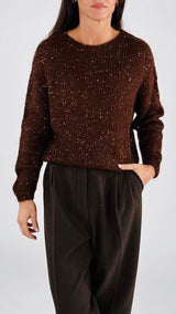 Pull mohair micropaillettes Vic.