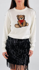 Pull orso fiocco Vic.