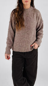 Pull alpaca melange Vic.