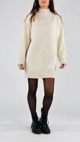 Maxi pull fondo costina T.