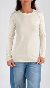 T-shirt girocollo m/l cotone H.
