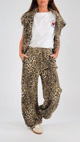 Pantalone fondo coulisse leo T.