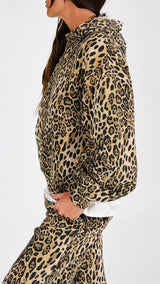 Felpa cappuccio leo T.