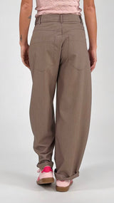 Pantalone baloon fiammato T.