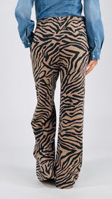Pantalone felpa zebra T.