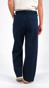 Pantalone barrel felpa soft T.