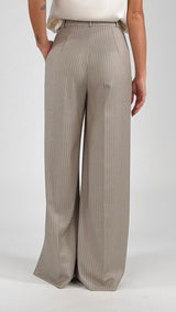 Pantalone palazzo gessato H.