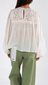 Camicia pettorina pizzo H.