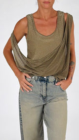 Canotta doppia jersey lurex K.