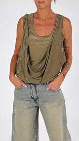 Canotta doppia jersey lurex K.