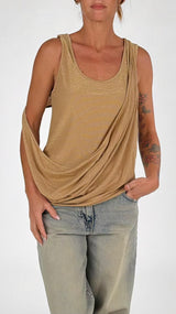 Canotta doppia jersey lurex K.