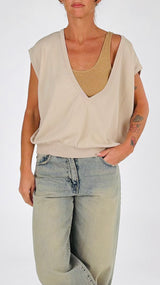 Gilet over V profondo Vic.