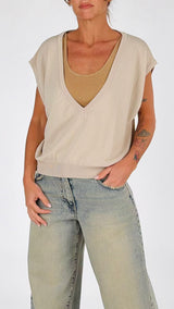 Gilet over V profondo Vic.