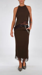 Top fiammato pizzo H.