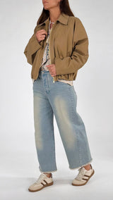 Bomber cotone crock Vic.