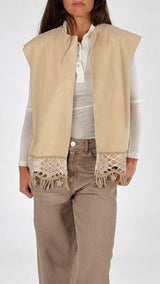 Gilet ecodainetto crochet