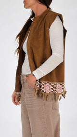 Gilet ecodainetto crochet