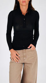 Polo viscosa seta Vic.