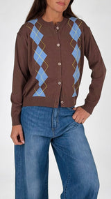 Cardigan losanghe Vic.