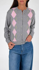 Cardigan losanghe Vic.