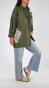 Camicia vintage crochet T.