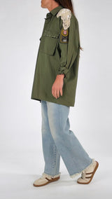 Camicia vintage crochet T.