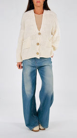 Cardigan over traforo H.