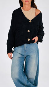 Cardigan over traforo H.