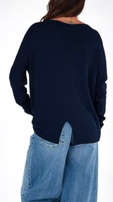 Maglia spacco dietro K.