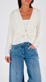 Cardigan viscosa corto K.